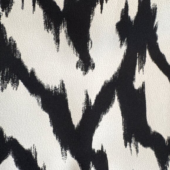 Armani Exchange, Woman Size OP, Black & White zebra Print Dress, A|X, Sleeveless - Picture 5 of 9